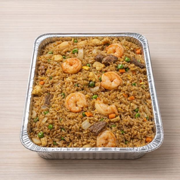 Fried Rice (Half Tray) 炒饭(半托盘)